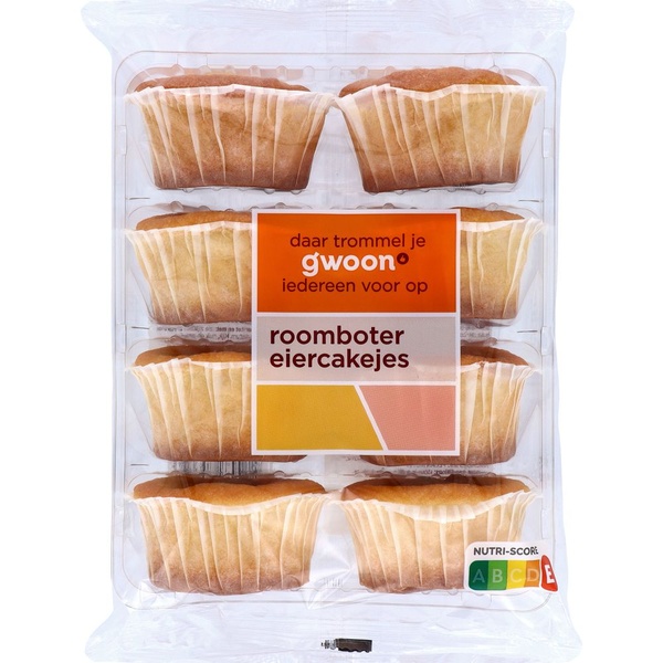G'WOON rb eiercakejes 320 GR