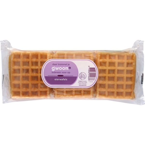 G'WOON eierwafels 300 GR