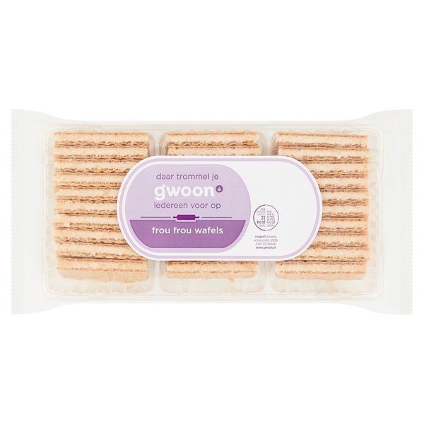 G'WOON frou frou wafels 175 GR