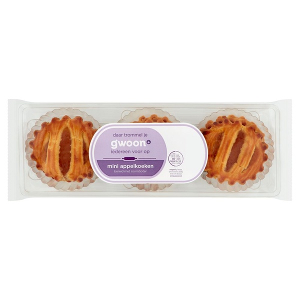 G'WOON mini appelkoeken 270 GR