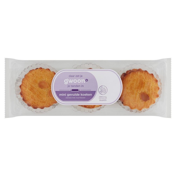 G'WOON rb mini gevulde koeken 270 GR