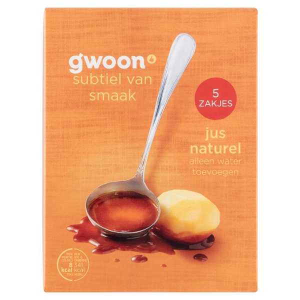 G'WOON mix jus 5 pack 145 GR