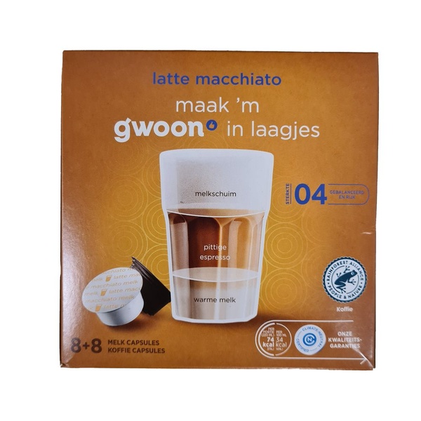 G'WOON dg latte macchiato 16 ST