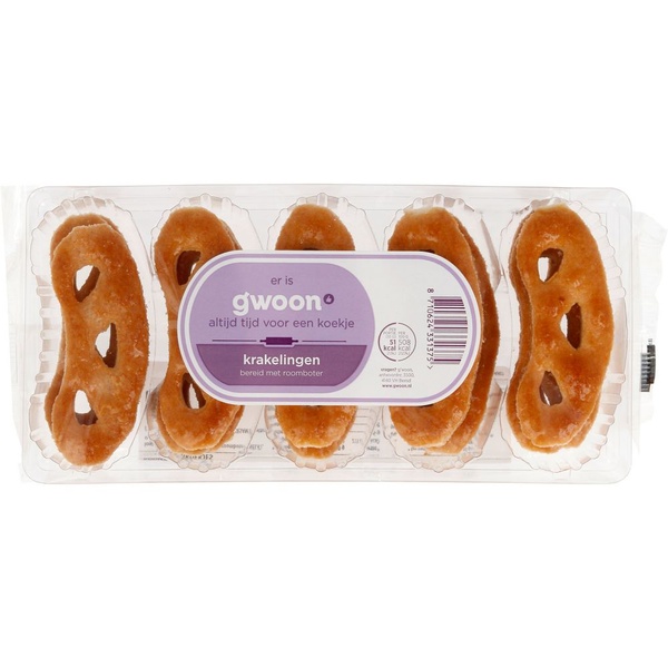 G'WOON rb krakeling luxe 150 GR