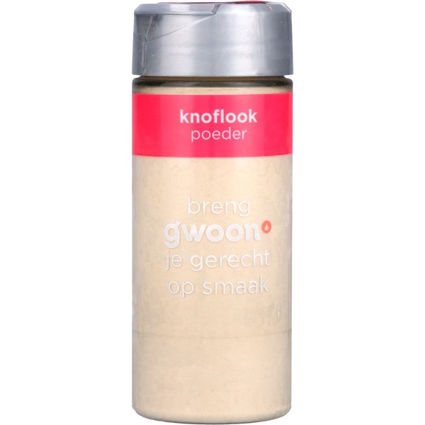 G'WOON knoflookpoeder 65 GR