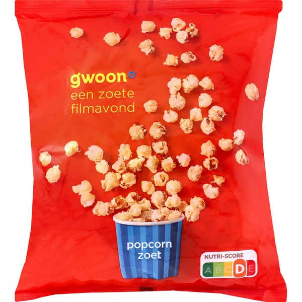 G'WOON popcorn zoet 175 GR
