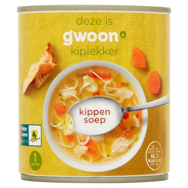 G'WOON kippensoep 300 ML