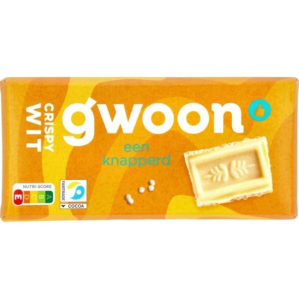 G'WOON tablet wit crispy 200 GR