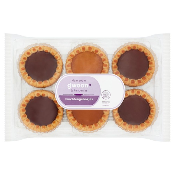 G'WOON vruchtengebak 300 GR