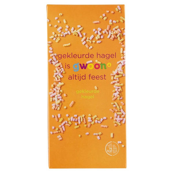 G'WOON vruchtenhagel 400 GR