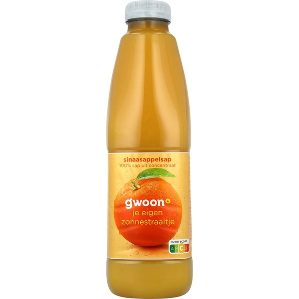 G'WOON sinaasappelsap 1 LT