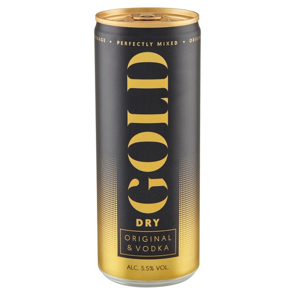 GOLDDRY original & vodka 250 ML
