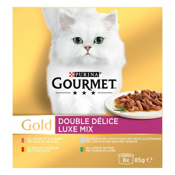 GOURMET gold 8 pack luxe mix. 680 GR