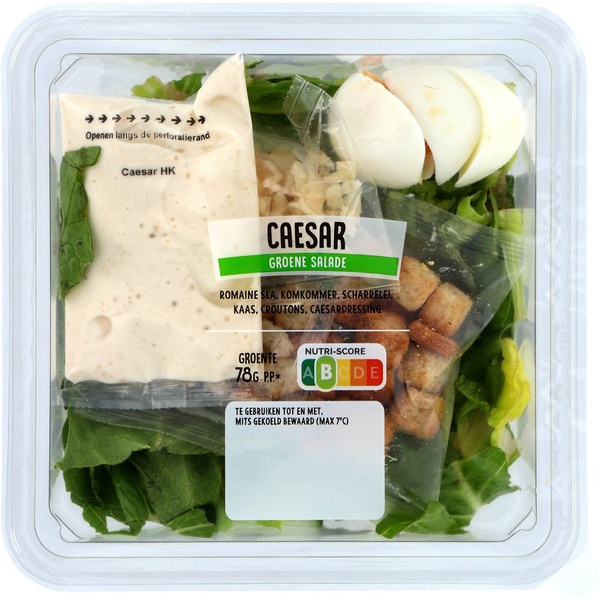 Groene salade caesar 1 ST