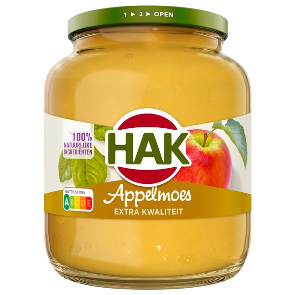 HAK appelmoes extra. 700 GR
