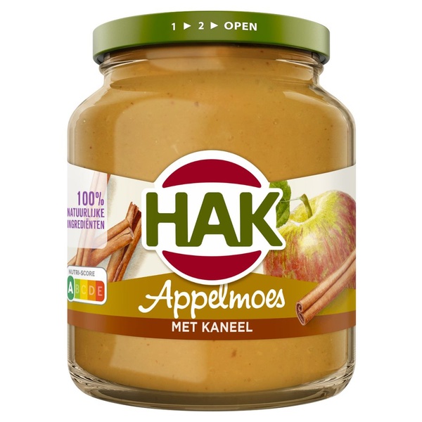 HAK appelmoes kaneel 355 GR