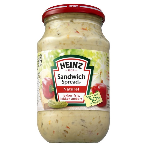 HEINZ sanwichspread naturel. 450 GR