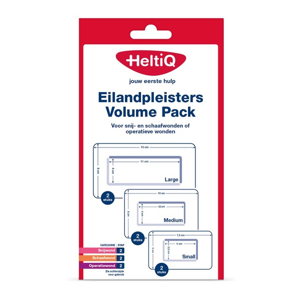 HELTIQ AV eiland      pleisters vp 6 ST