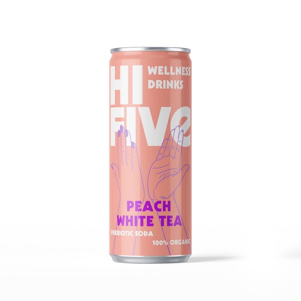 HI-FIVE ice tea white peach 250 ML