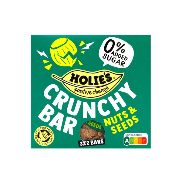 HOLIE crunchy bar nuts en seeds 3 ST