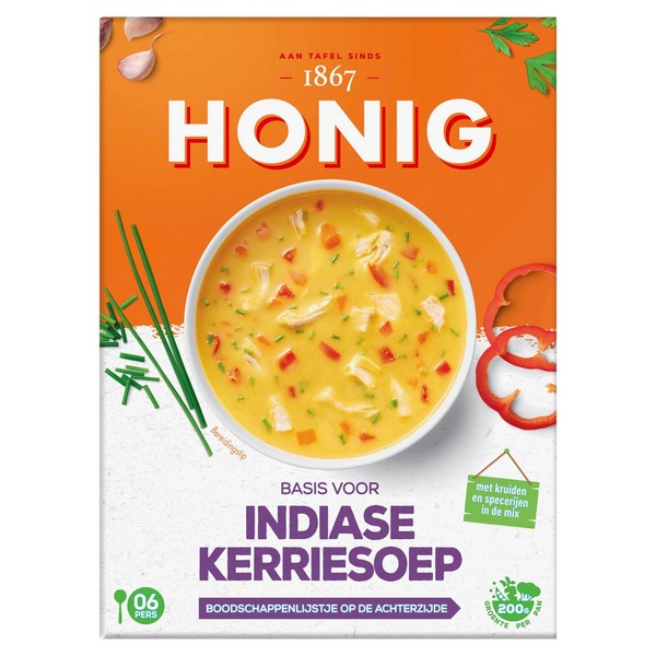 HONIG basis indiase  kerriesoep 108 GR