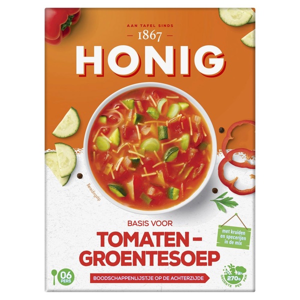 HONIG basis tomaten groentesoep 79 GR