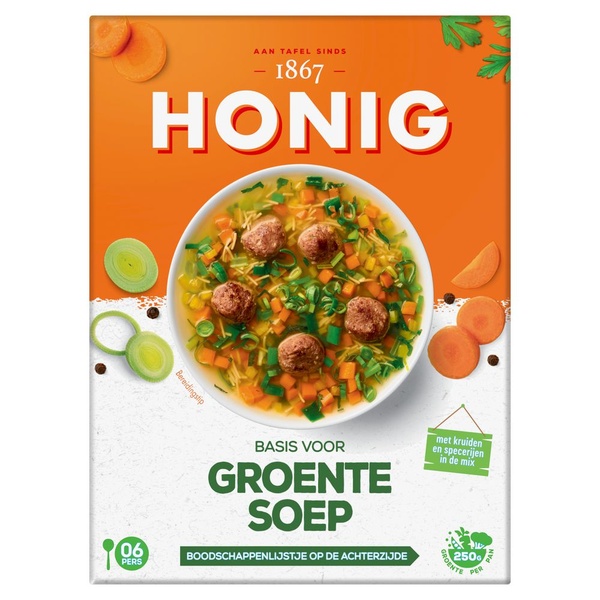 HONIG groentesoep basis 50 GR