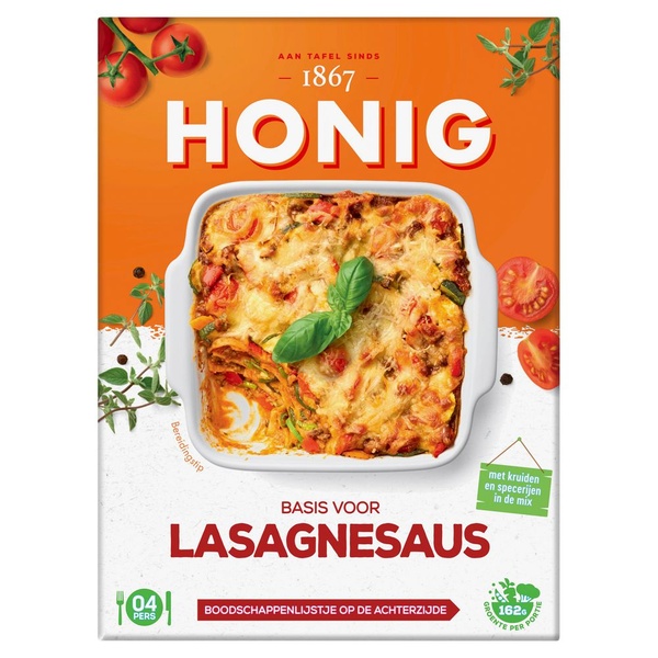 HONIG lasagnesaus basis 125 GR