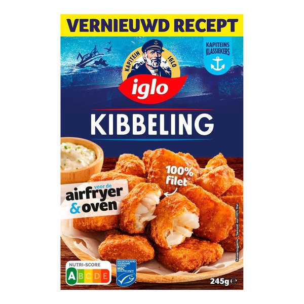 IGLO kapiteins klas kibbeling 245 GR