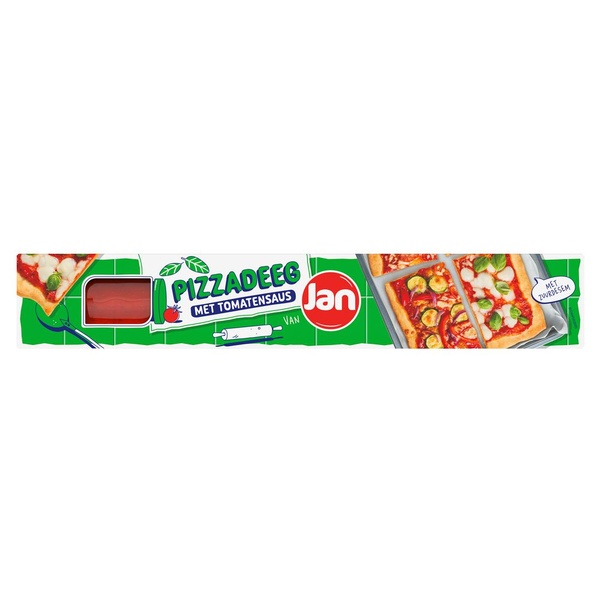 JAN pizzadeeg en tomatensaus 600 GR