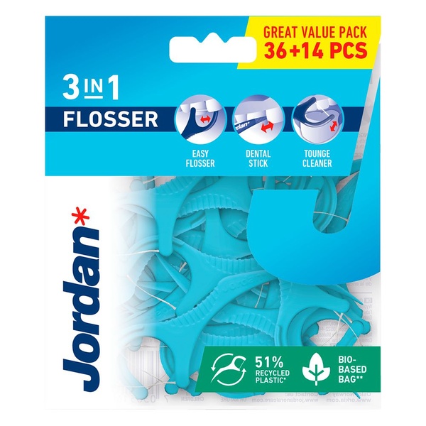 JORDAN 3 in 1 flosser 1 ST