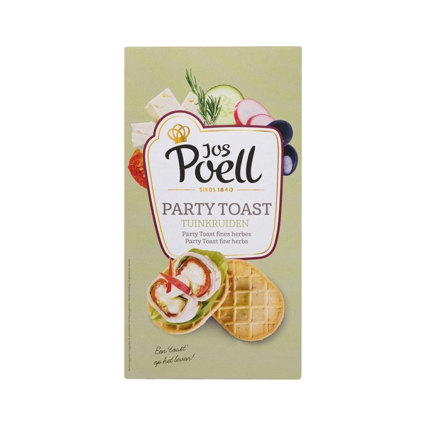 POELL toast fijne tuinkruiden 150 GR