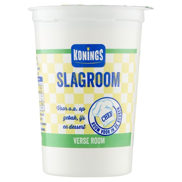 KONING slagroom vers 250 ML