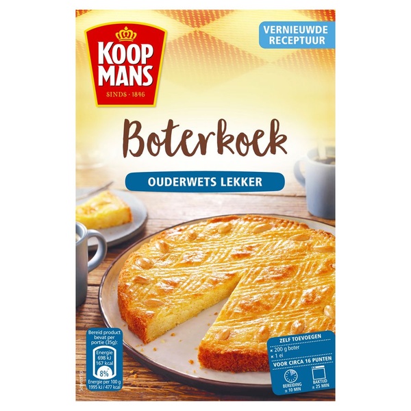 KOOPMA mix boterkoek 400 GR