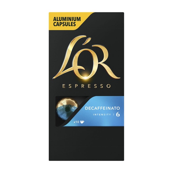 L'OR capsules decaffeinato 10 ST