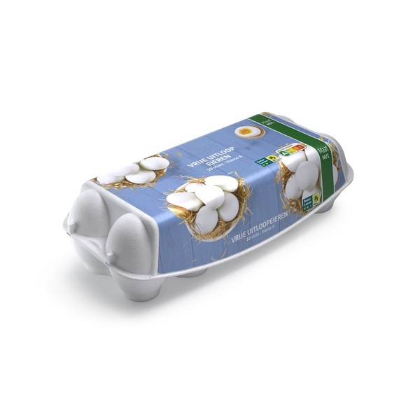 NEUTR. vrije uitloop ei M/L 10 ST