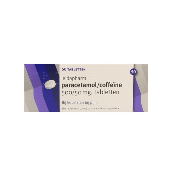 LEIDA UAD paracetamol coffein 500mg 50 ST