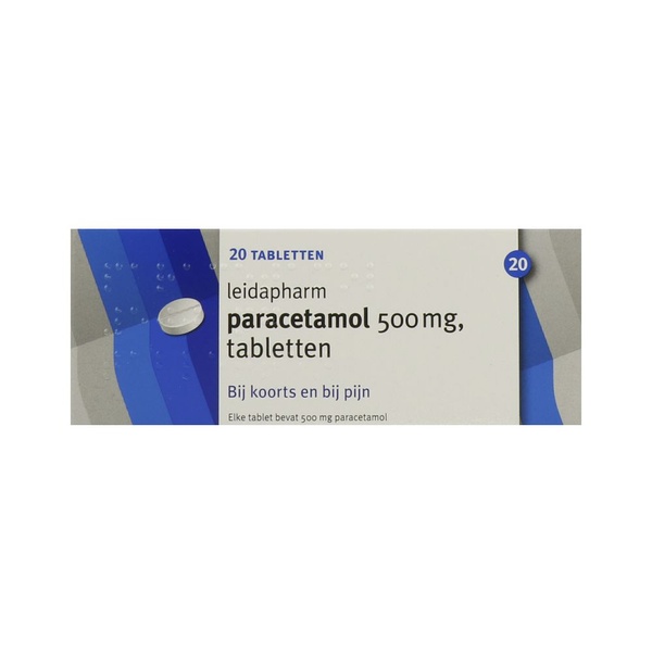 LEIDA AV paracetamol 500mg 20 ST