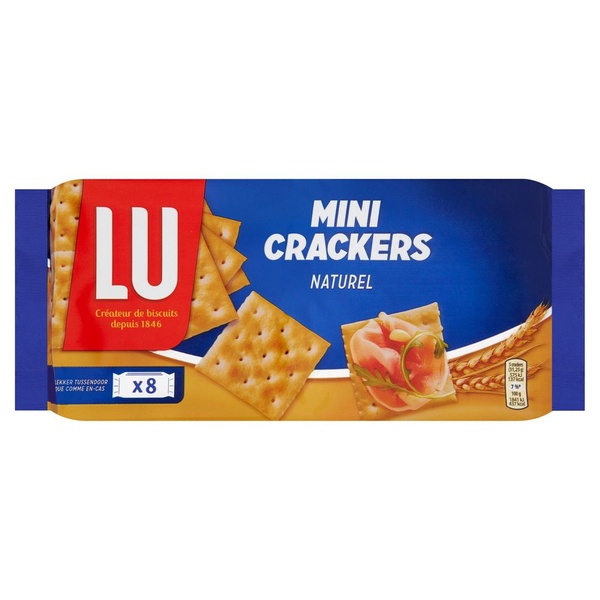 LU minicrackers naturel. 250 GR