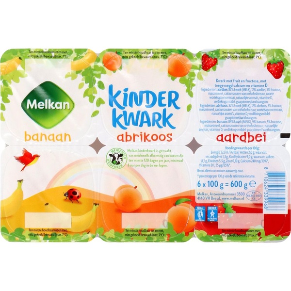 MELKAN kinderkwark 6 ST