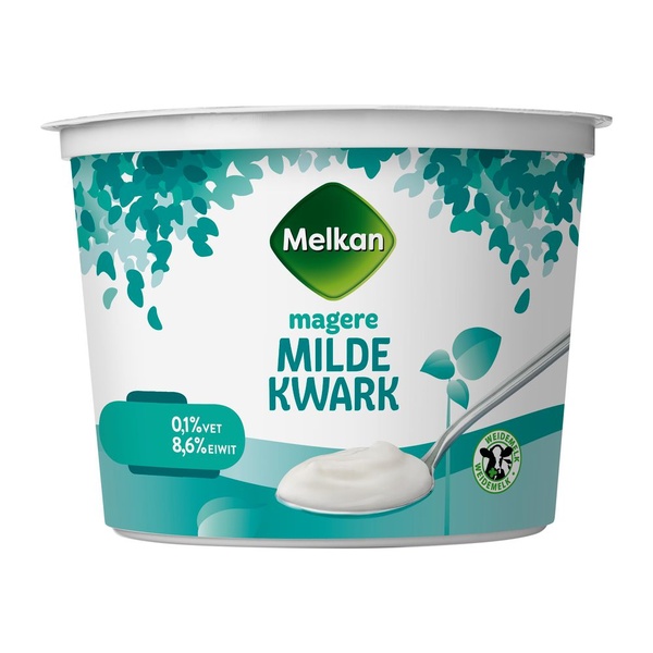 MELKAN kwark mager mild naturel 500 GR