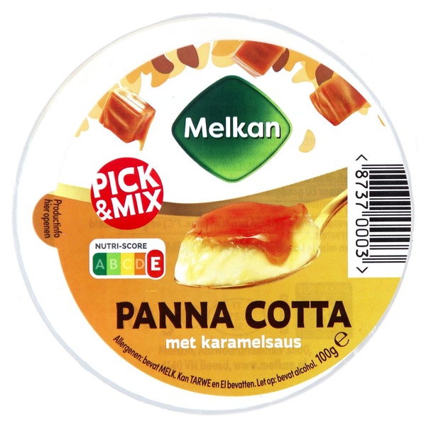 MELKAN panna cotta karamelsaus 100 GR