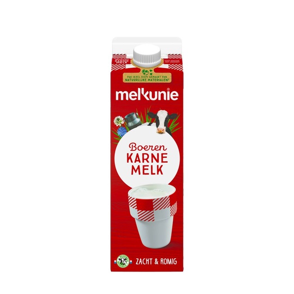 MELKUNIE karnemelk      boeren 1 LT