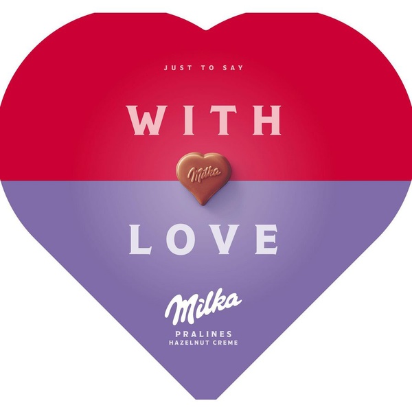 MILKA i love praline 165 GR