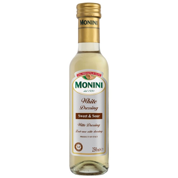 MONINI zoetzure witte dressing 250 ML
