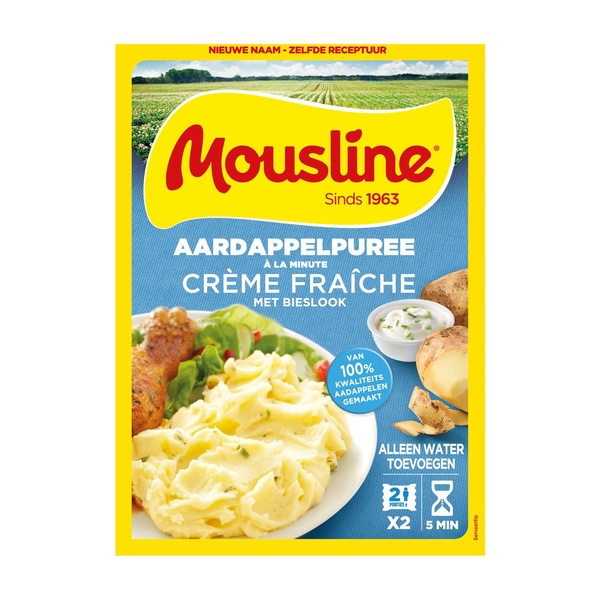 MOUSLINE puree creme    fraiche 2 ST