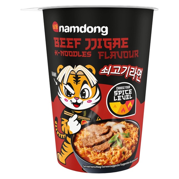 NAMDONG beef ramyun cup 83 GR