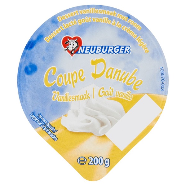 NEUBURG toetje vanille room 200 GR