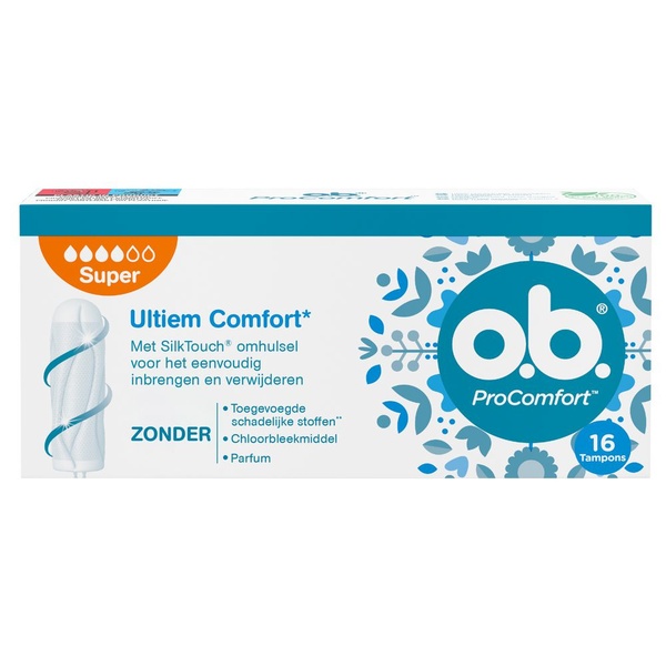OB tampon procomfort super 16 ST