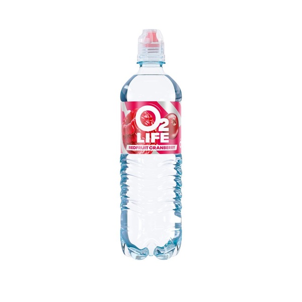 O2 LIFE red fruit cranberry 750 ML